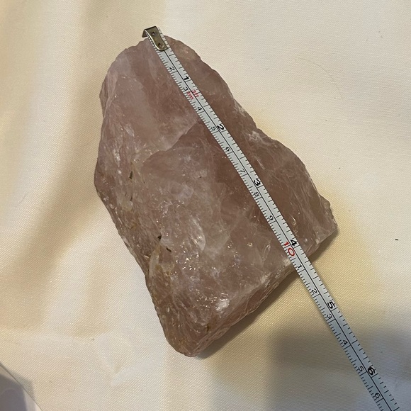 SOLD Rose Quartz Chunk - Picture 7 of 17